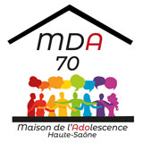 Logo MDA 70 Maison de l'adolescence Haute-Saône
